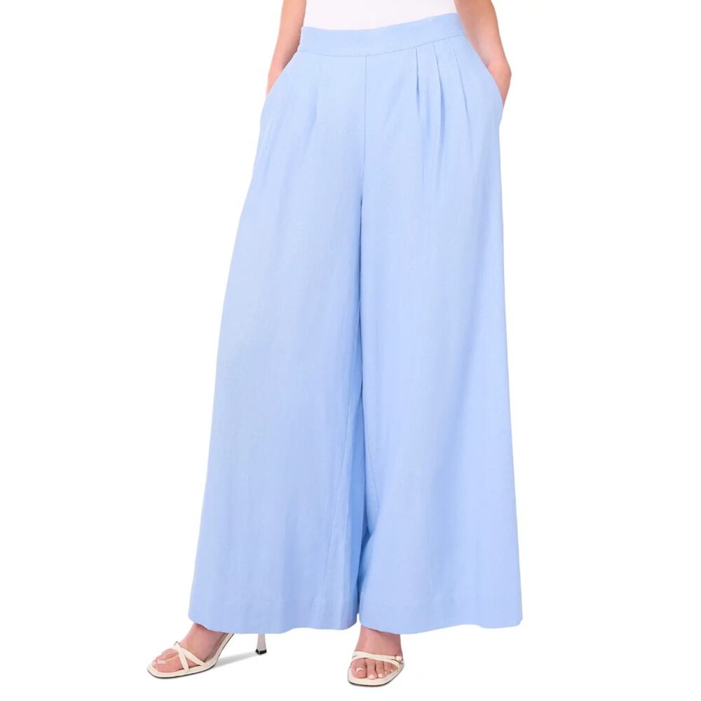 Parker Women's The Maire Linen-Blend Wide-Leg Pants. L